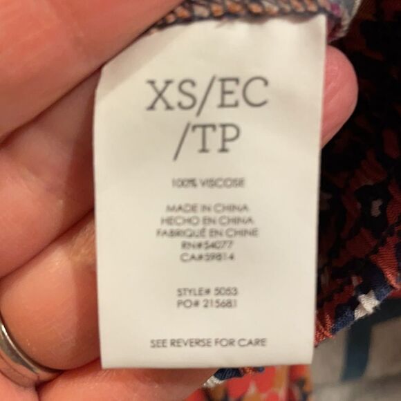 CAbi Isabel Patchwork Ruffle Skirt 5053 - Picture 6 of 7